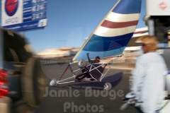 © Jamie Budge, all rights reserved.
LANDSAILOR FLIPS OFF OVER-PRICE GAS IN STATION.
No Rights Implied by possession of this image.     Contact:
Jamie Budge (310) 453-4808  jamiebudge@windskate.com