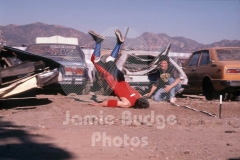 © Jamie Budge, all rights reserved.
KEN LESCO HITS FACE DOWN IN THE DIRT AT END OF AIR RAM WORLD'S RECORD DISTANCE ATTEMPT.
No Rights Implied by possession of this image.     Contact:
Jamie Budge (310) 453-4808  jamiebudge@windskate.com