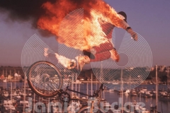 © Jamie Budge, all rights reserved.
JUSTIN KASE AIRBORNE IN FLAMES OVER MARINA
NO RIGHTS Implied by Possession of this CD.   Contact:
jamiebudge@windskate.com   (310) 453-4808