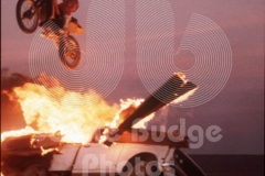 © Jamie Budge, All Rights Reserved.
SHON WOLFE BARELY CLEARS FLAMING TRUCK ON TWO WHEELS DRIVEN BY SHON WOLFE ACROSS EL MIRAGE DRY LAKE BED.
NO RIGHTS Implied by posession of this CD.  Contact:
jamiebudge@windskate.com    (310) 453-4808