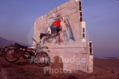 © Jamie Budge, All Rights Reserved.
IMPACT WIDE ANGLE: GREGORY GYETISON PENETRATES WALL.
NO RIGHTS Implied by posession of this CD.  Contact:
jamiebudge@windskate.com    (310) 453-4808