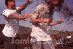 © Jamie Budge, all rights reserved.
DIRT CLOD HEAD BASH from BACKYARD WRESTLING
NO RIGHTS Implied by Possession of this CD.   Contact:
jamiebudge@windskate.com   (310) 453-4808